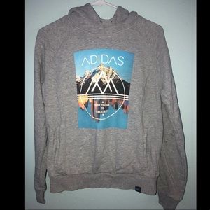 Unisex Grey Adidas Neo hoodie
